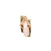 Robe transparente, serre tête et string assorti Blanc Poison cookie 